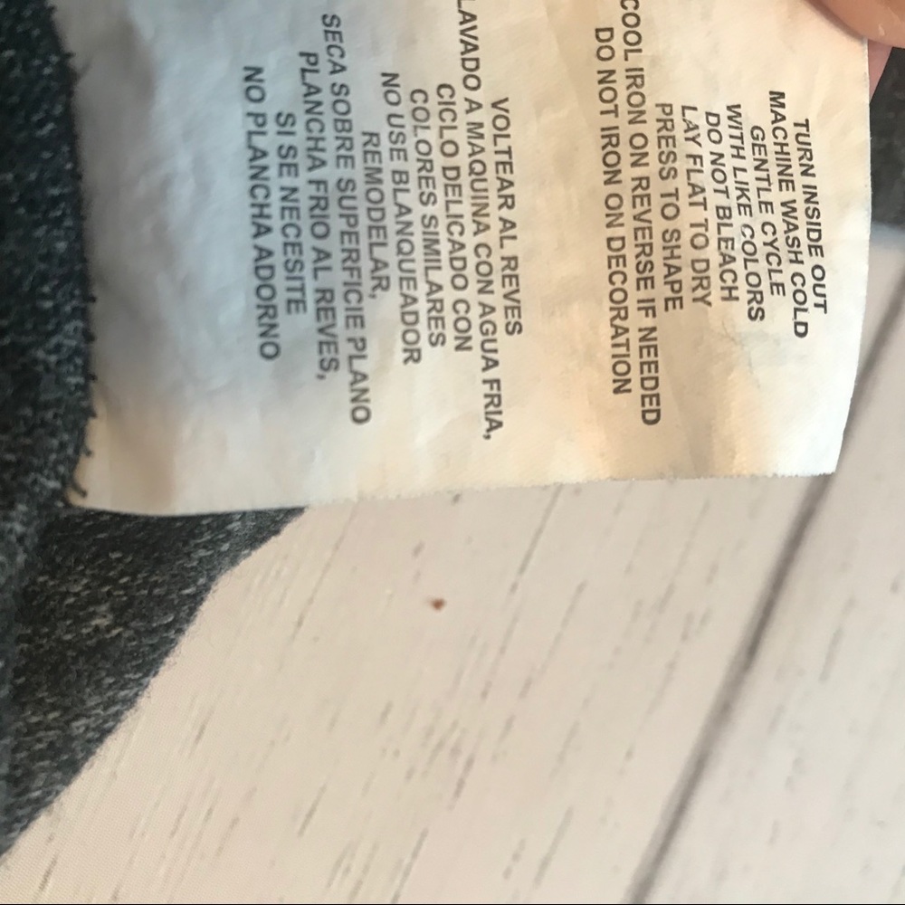 Coco + Jamieson Gray long sleeve ribbed top - Picture 6 of 6